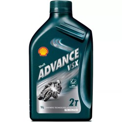 OLIO MOTORE PER MISCELA SHELL ADVANCE VSX 2T