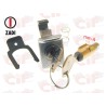 5654 KIT SERRATURA BLOCCASTERZO+ BAULETTO CON CHIAVE UNICA VESPA 50-125 PRIMAVERA-P125X