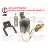 5656 KIT SERRATURA BLOCCASTERZO COMPLETA VESPA 50S-R-ELESTART-125 ET3- PX PE