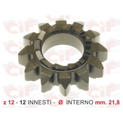 5010 INGRANAGGIO AVVIAMENTO Z12-12 INNESTI-Ø INTERNO mm.21,8