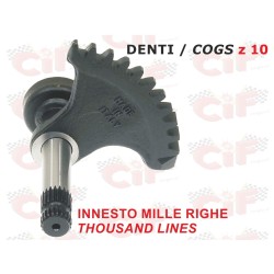 5004 SETTORE AVVIAMENTO DENTI Z 10 -INNESTO MILLE RIGHE VESPA 125