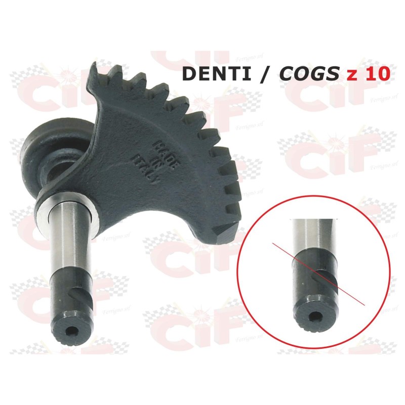 5006 SETTORE AVVIAMENTO DENTI Z 10 INNESTO 5 RIGHE VESPA