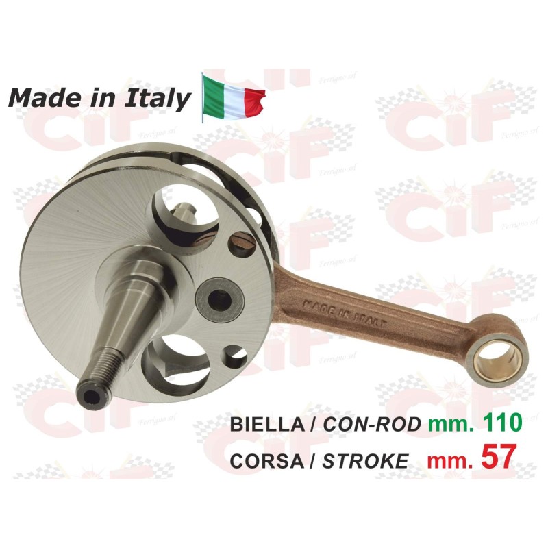 5195-110 ALBERO MOTORE MAZZUCCHELLI VESPA VL1/2/3T- VB1T